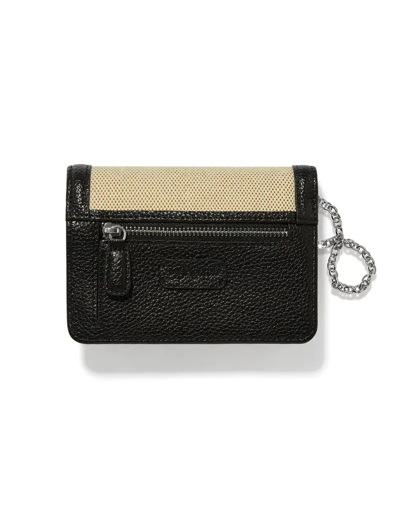 La Tulipe Noir Medium Wallet
