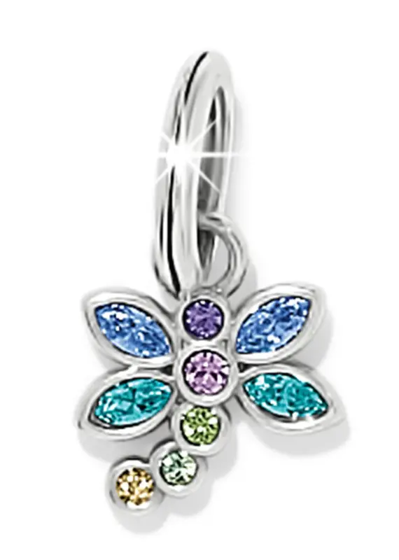 Enchanting Gem Dragonfly Charm