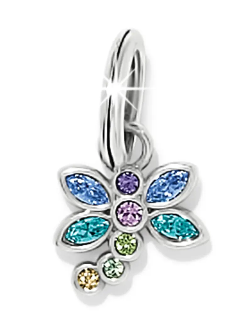 Enchanting Gem Dragonfly Charm