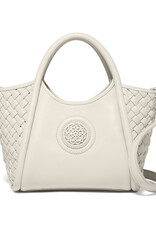 Metisia Medium Satchel in White