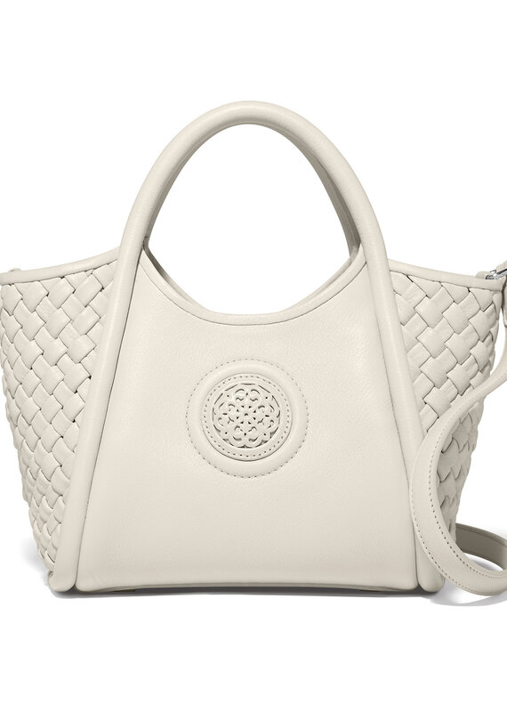 Metisia Medium Satchel in White