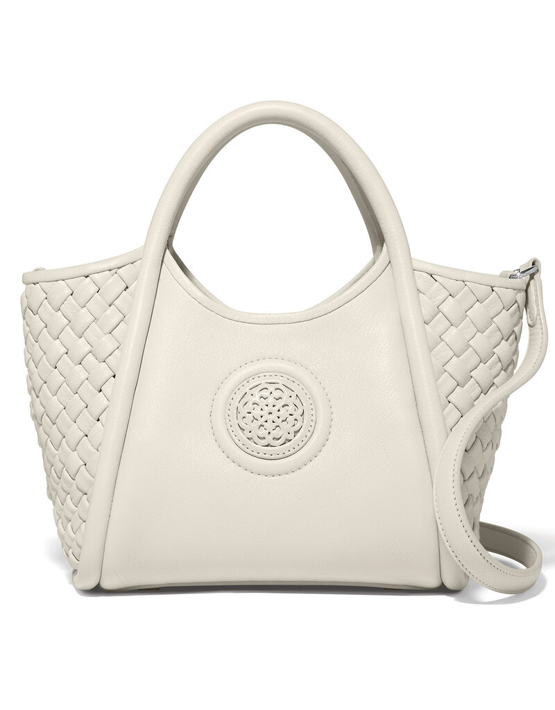 Metisia Medium Satchel in White