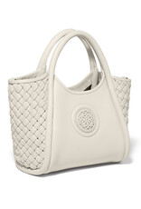 Metisia Medium Satchel in White