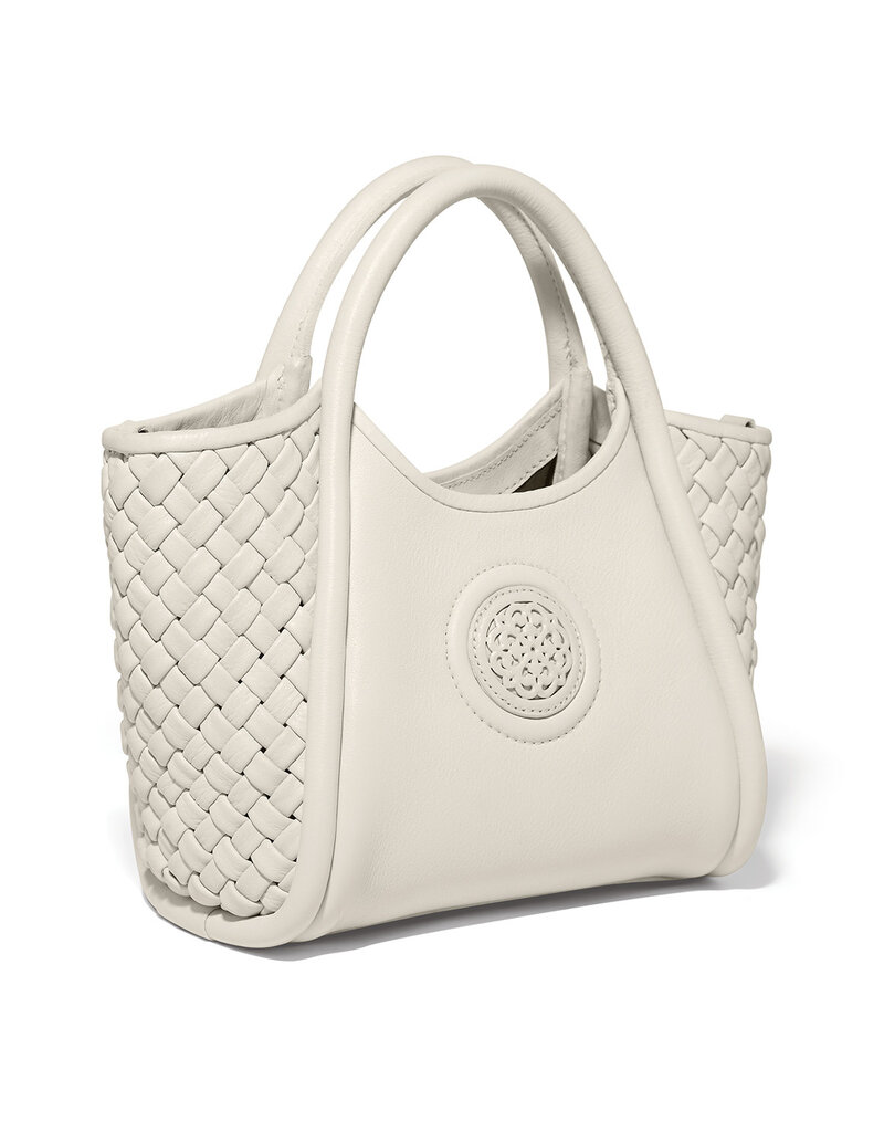 Metisia Medium Satchel in White