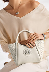 Metisia Medium Satchel in White