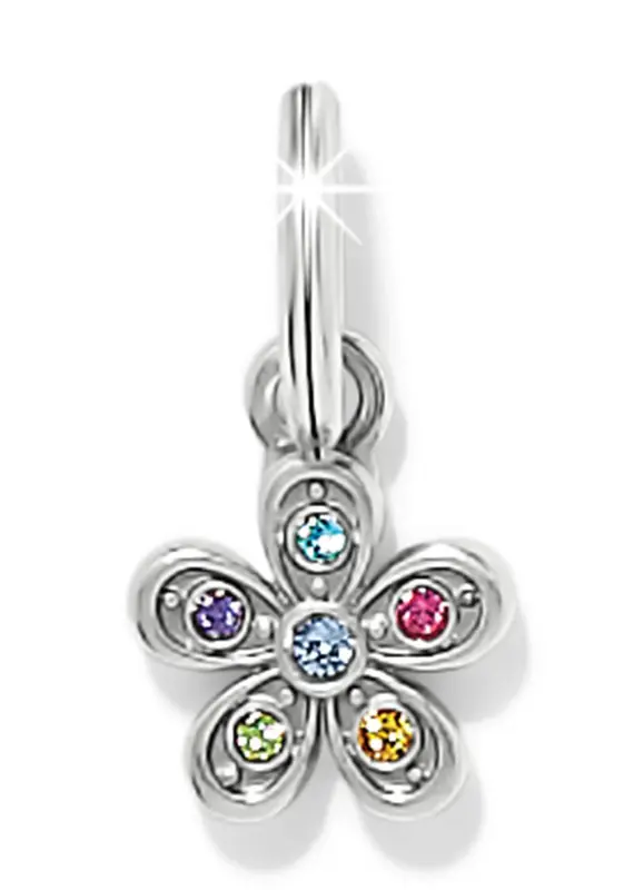 Enchanting Gem Flower Charm