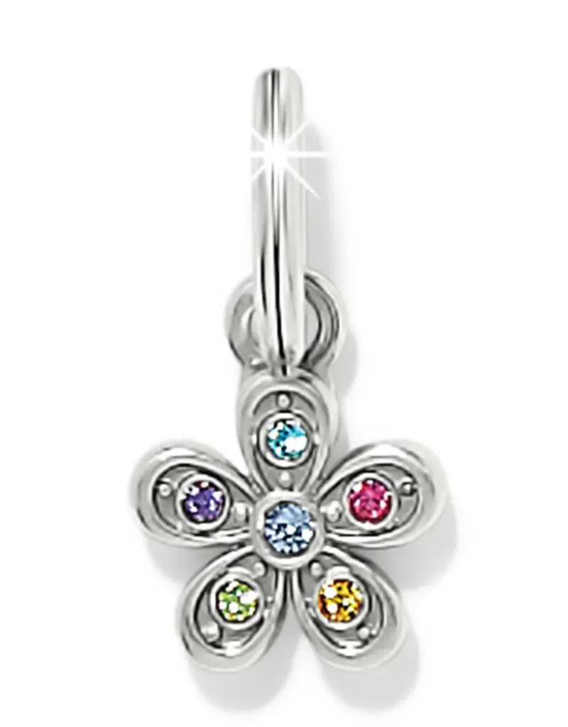 Enchanting Gem Flower Charm