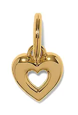 Enchanting Gem Heart Charm