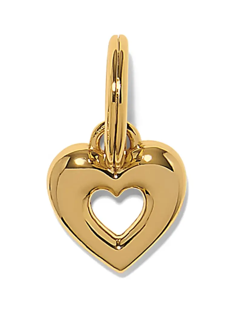 Enchanting Gem Heart Charm