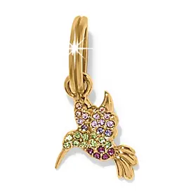 Enchanting Gem Humming Bird Charm