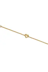 Enchanting Gem Heart Bracelet