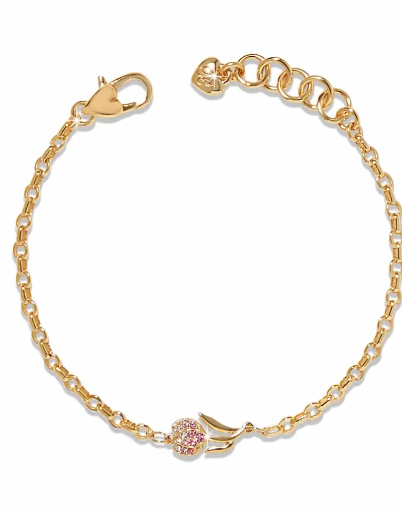 Enchanting Gem Tulip Bracelet