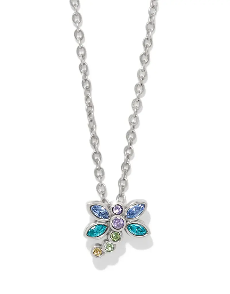 Enchanting Gem Dragonfly Necklace