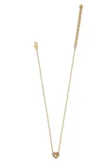 Enchanting Gem Heart Necklace