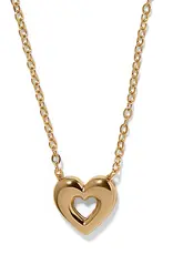 Enchanting Gem Heart Necklace