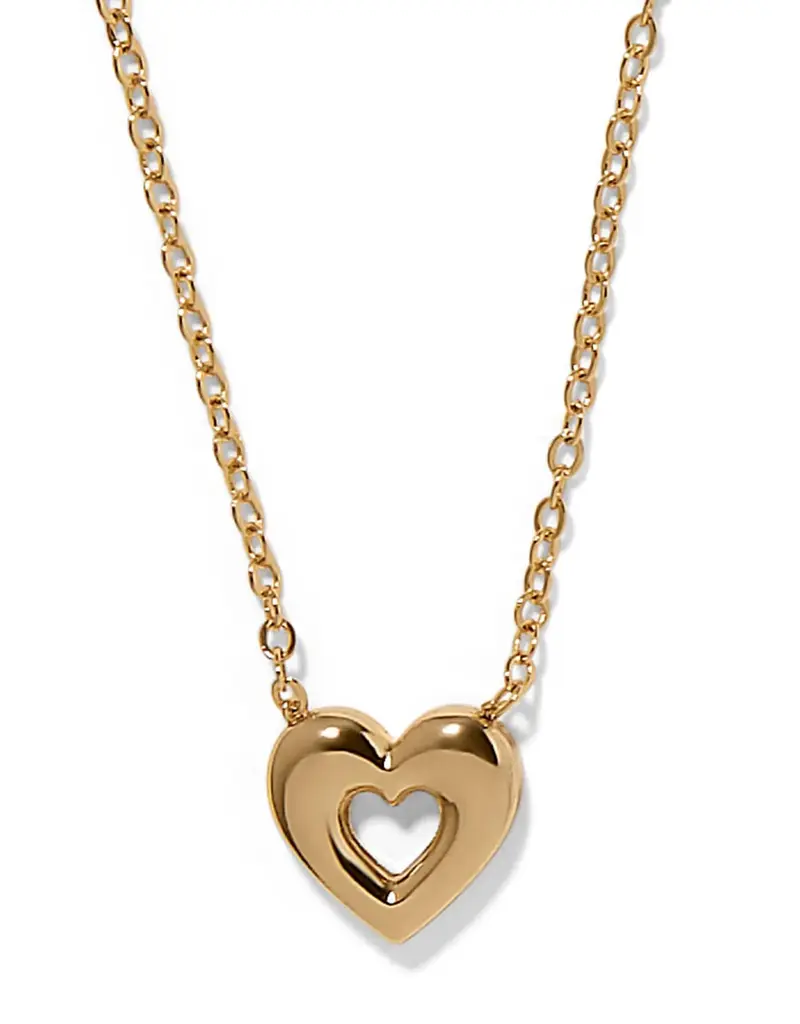 Enchanting Gem Heart Necklace