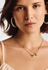 Enchanting Gem Hummingbird Necklace