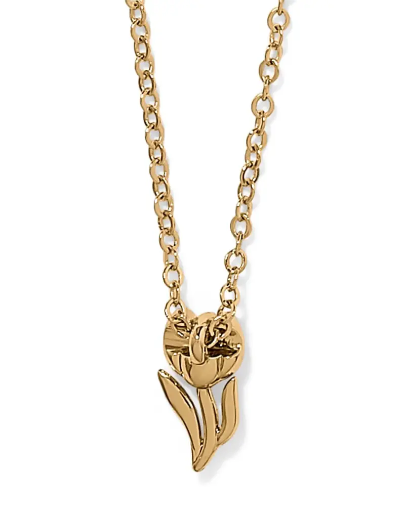 Enchanting Gem Tulip Necklace