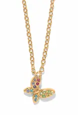 Enchanting Gem Butterfly Necklace
