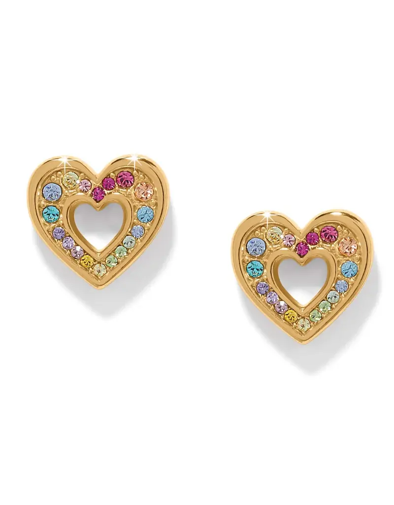 Enchanting Gem Heart Post