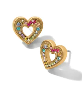 Enchanting Gem Heart Post