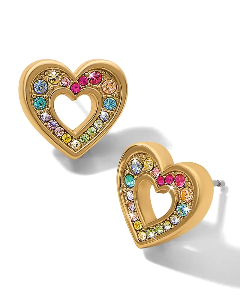 Enchanting Gem Heart Post