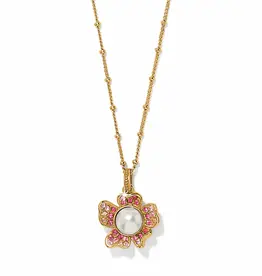 Everbloom Pearl Pink Short Necklace