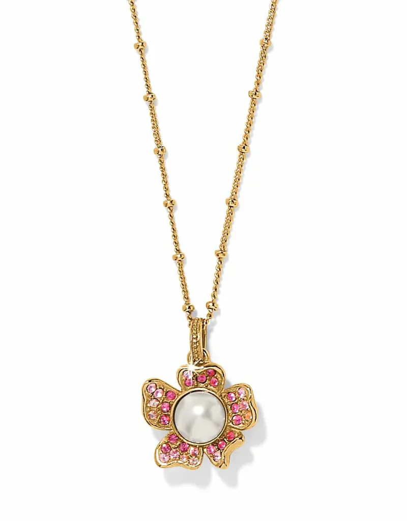 Everbloom Pearl Pink Short Necklace