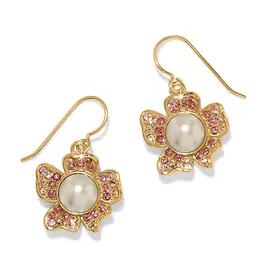 Everbloom Pearl Pink French Wire Earring