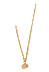 Token Lavish Link Charm Necklace in Gold