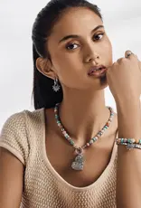 Pebble Sweet hearts Charm Stretch Bracelet
