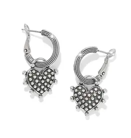 Pebble Sweet Hearts Reversible Charm Earring