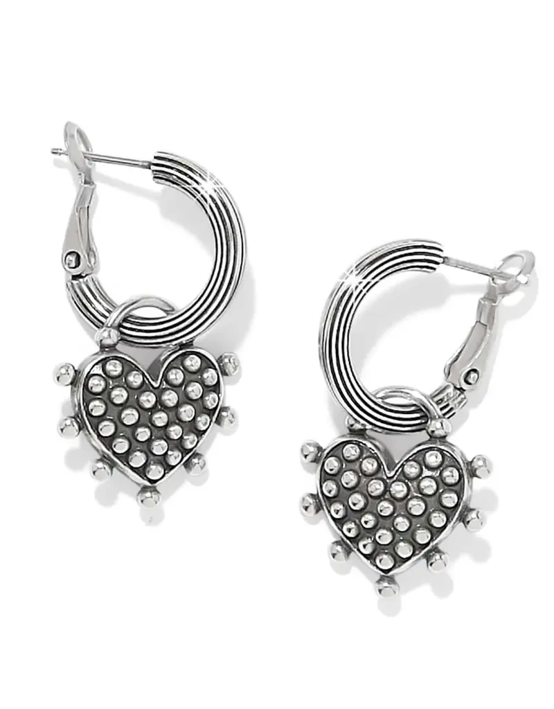 Pebble Sweet Hearts Reversible Charm Earring