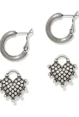Pebble Sweet Hearts Reversible Charm Earring