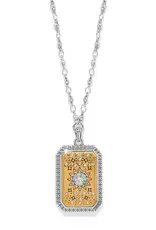 Mosaic Nova Tag Necklace