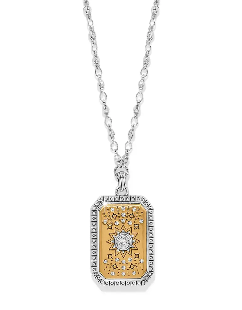 Mosaic Nova Tag Necklace