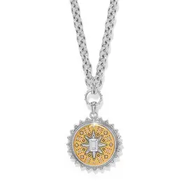 Mosaic Nova Pendant Necklace