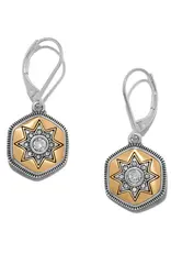 Mosaic Nova Leverback Earring
