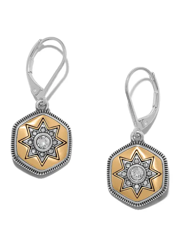 Mosaic Nova Leverback Earring