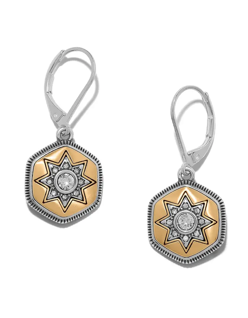 Mosaic Nova Leverback Earring