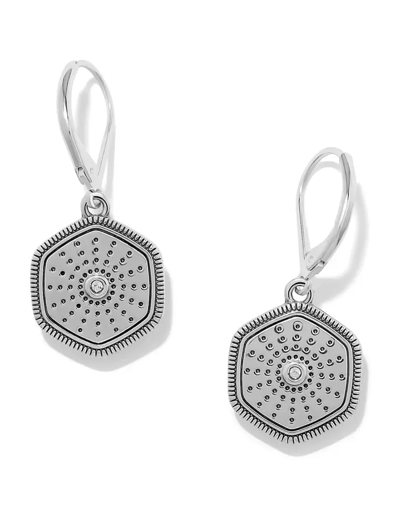 Mosaic Nova Leverback Earring