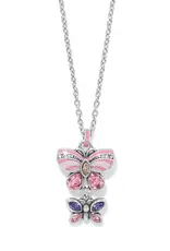 La Tulipe Butterfly Duo Necklace