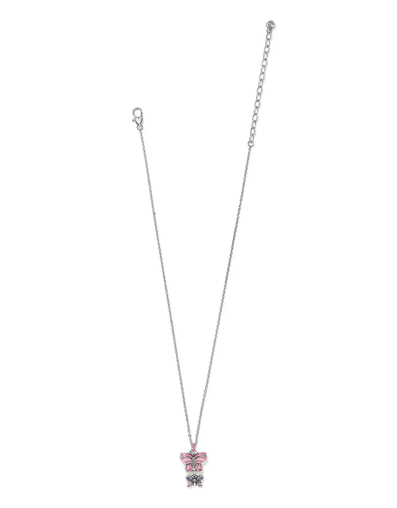 La Tulipe Butterfly Duo Necklace