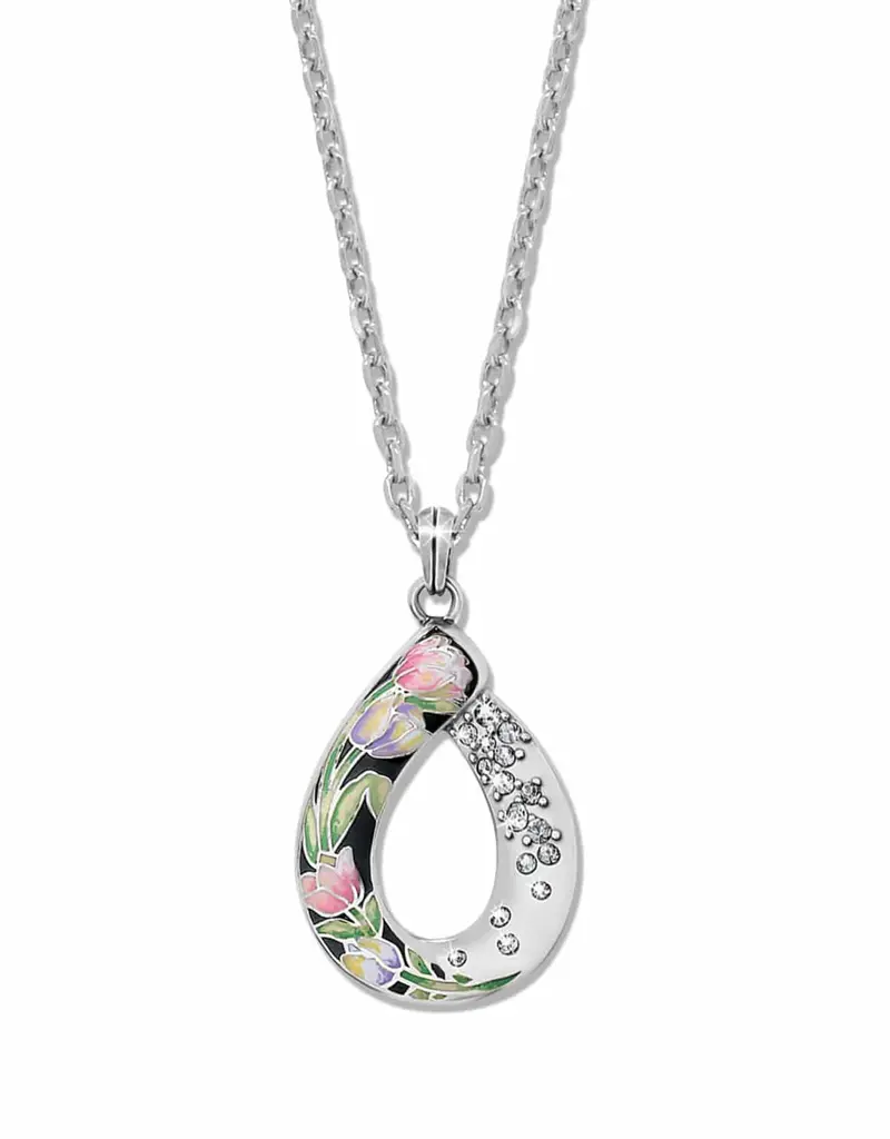 La Tulipe Noir Necklace