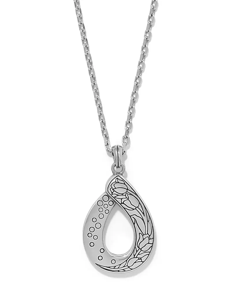 La Tulipe Noir Necklace