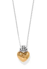 Interlok Love Knot Heart Necklace
