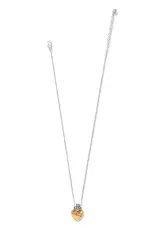 Interlok Love Knot Heart Necklace