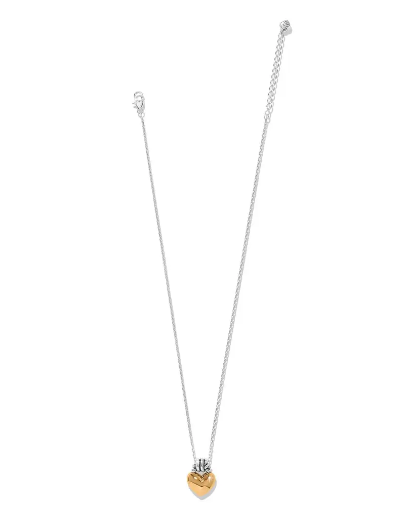Interlok Love Knot Heart Necklace