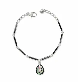 La Tulipe Noir Bracelet