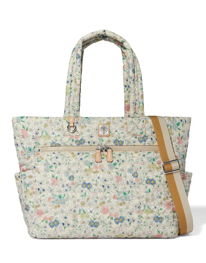 Amara Large Tote In Cottage Bloom